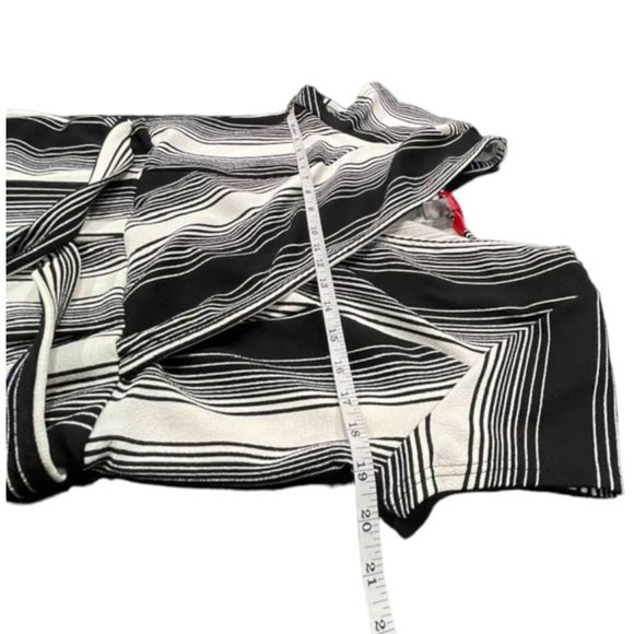 Hot Kiss Wide Leg Surplice Striped Jumpsuit with Tie Front XL - Picture 2 of 12